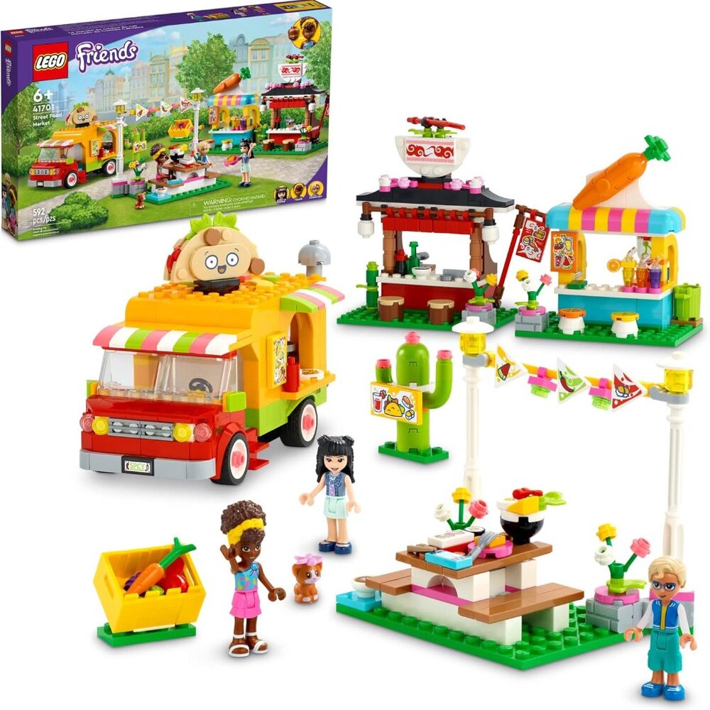 Lego Friends Street Food Market 41701  Brand New